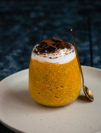 choco pumpkin chia pudding